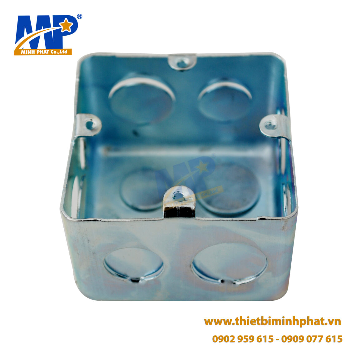 Hộp thép vuông âm tường có lỗ 75 / Square Box/ Extension Square Box ...