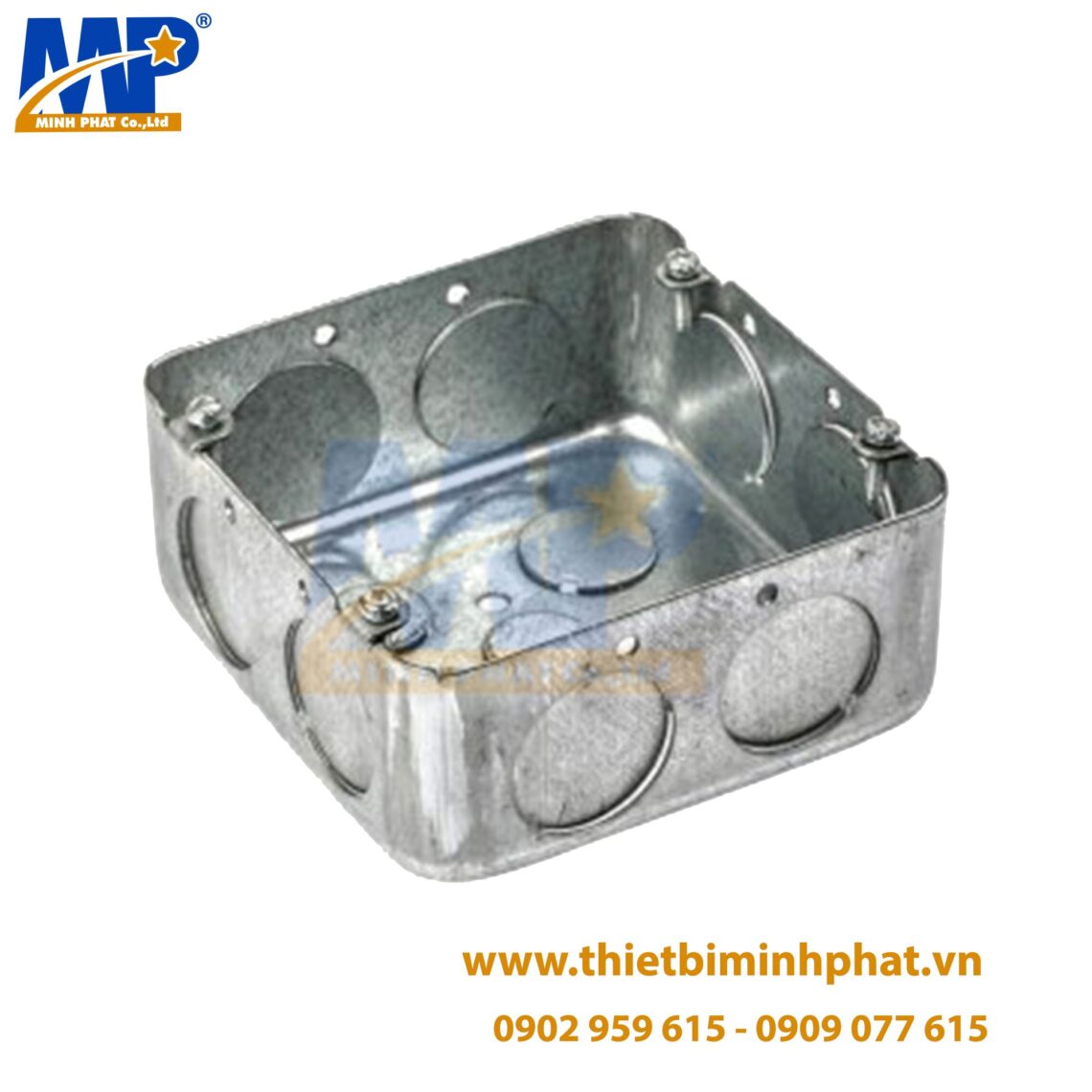 Hộp thép nối trung gian – Hộp thép âm tường / Pull Box – THIẾT BỊ MINH PHÁT