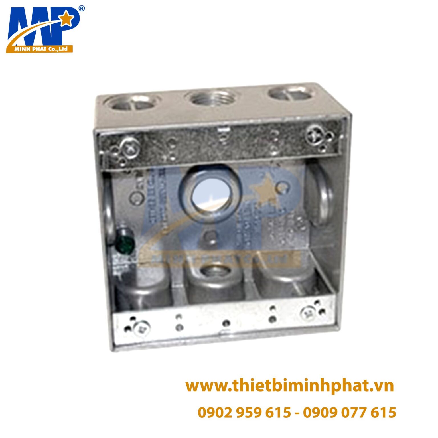 HỘP THÉP ĐẤU DÂY ĐIỆN (ELECTRICAL, JUNCTION BOX, SWITCH BOX, SQUARE BOX ...