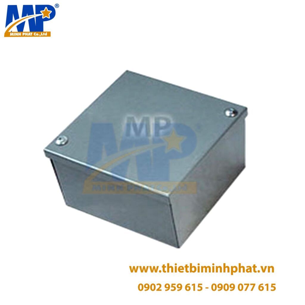 Hộp thép nối trung gian – Hộp thép âm tường / Pull Box – THIẾT BỊ MINH PHÁT